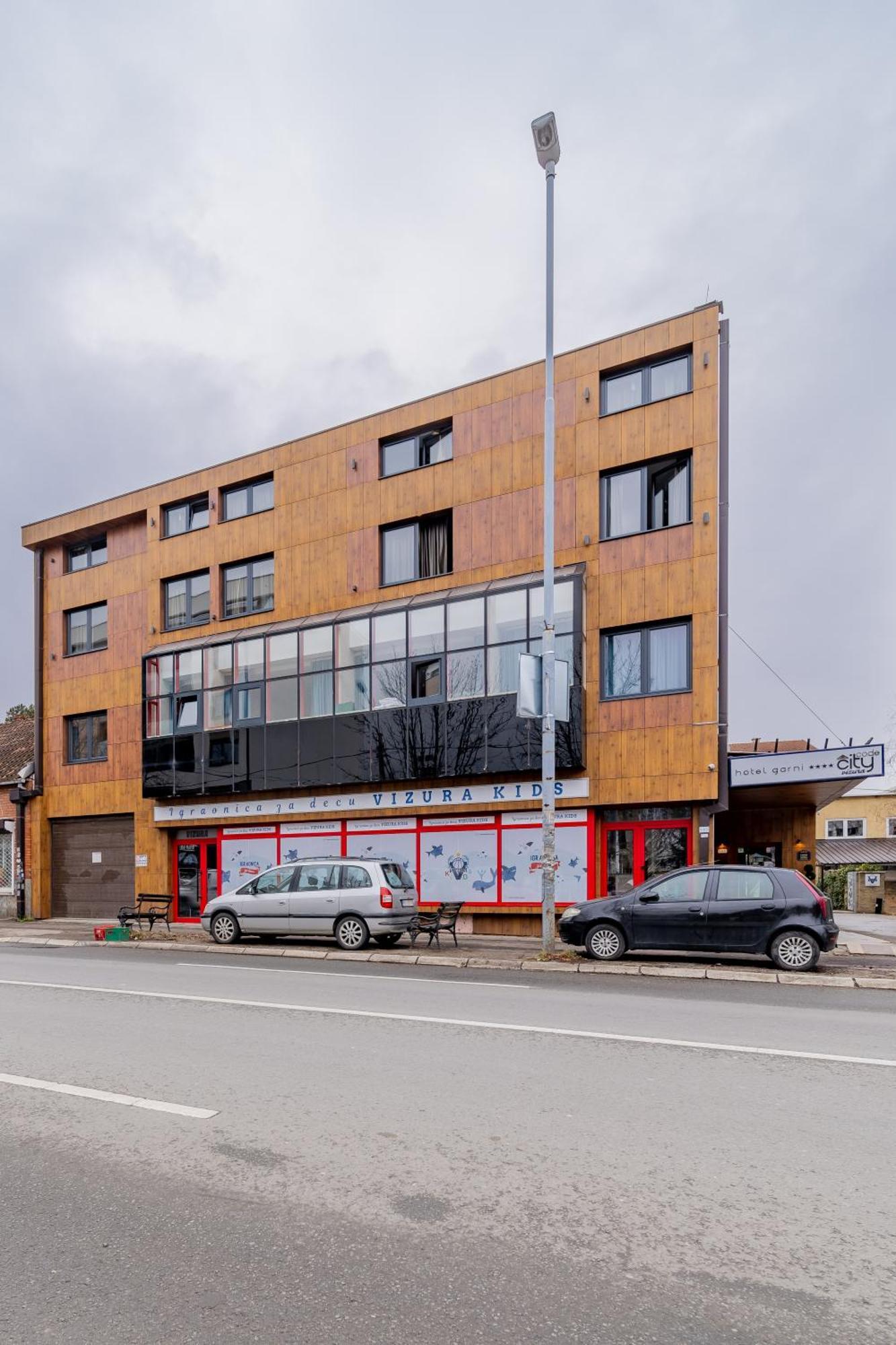 Hotel City Code Vizura Garni Renew Belgrád Kültér fotó